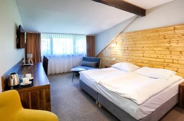 Habitación Comfort Superior con acentos de madera