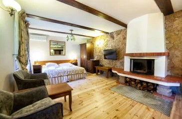 Habitación Estándar Lux con chimenea